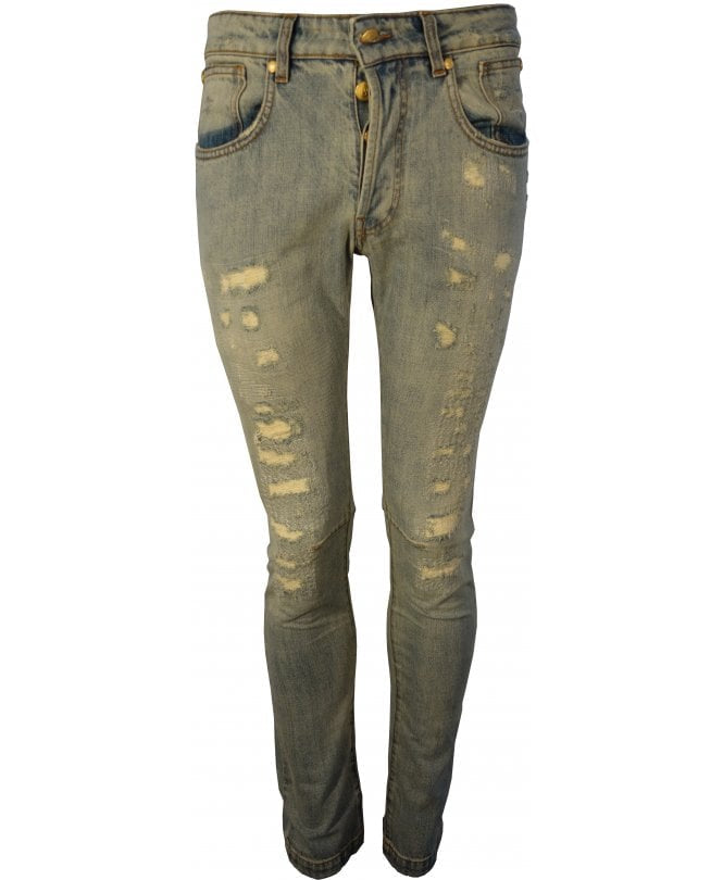 Pierre Balmain Jeans Vintage Rip Repair