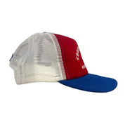 Chrome Hearts King Taco 4th Of July Trucker Hat Red/White/Blue - Lightly Used