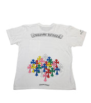 Chrome Hearts Multi Color Cross Cemetery T-Shirt White - Lightly Used Size L