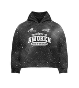 Awoken Dreams V5 Rhinestone Pullover Hoodie Black