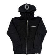 Chrome Hearts Malibu Exclusive Thermal Zip-Up Hoodie Black - Pre-Owned Size M
