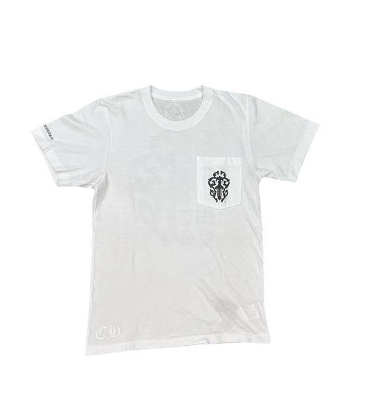 Chrome Hearts Dagger Letters T-Shirt White