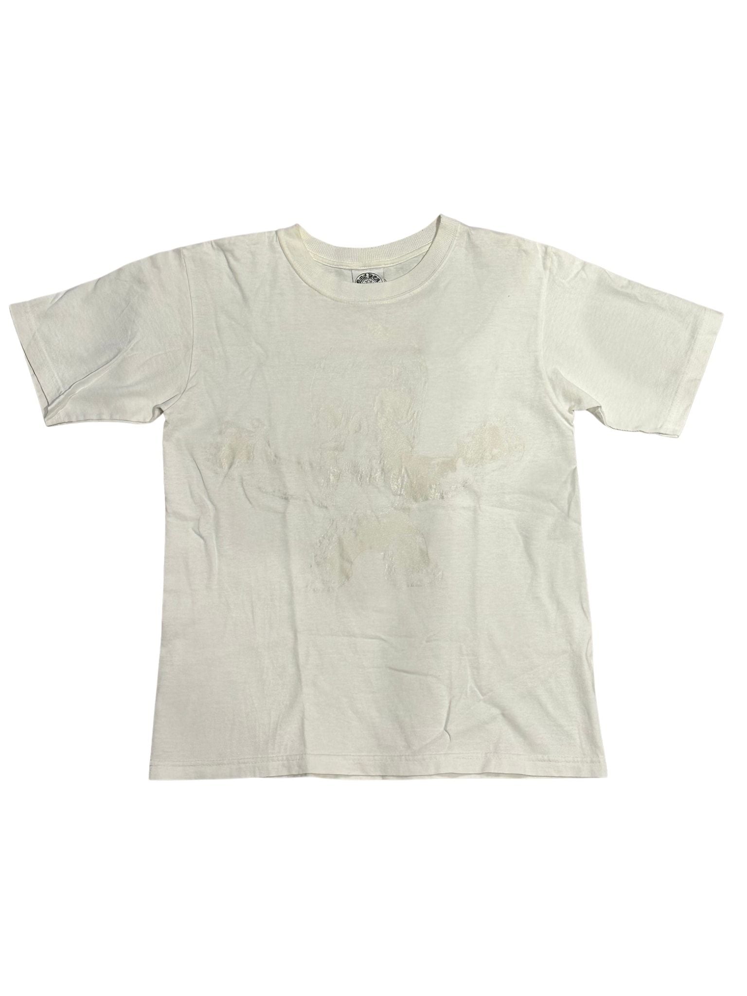 Vintage Chrome Hearts Foti Shirt White (Preowned Size M, Fits XS) - Pre-Owned