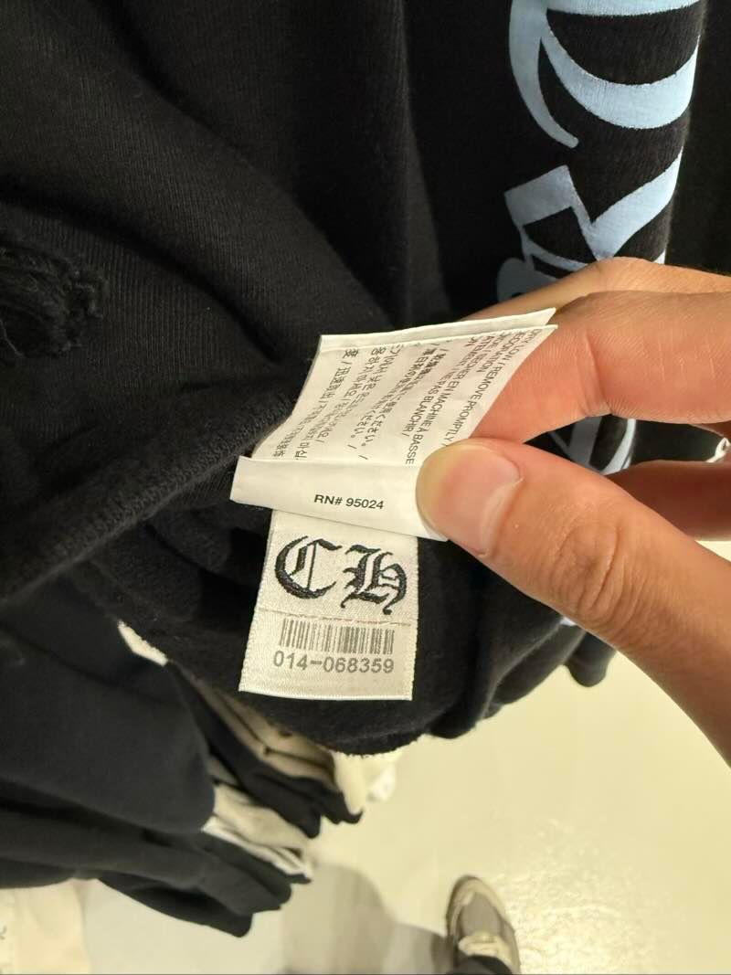 Chrome Hearts T-Bar Shoulder Logo Fuck You Zip-Up Hoodie Black - Pre-Owned Size XS