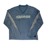 Chrome Hearts Sports Mesh L/S Jersey Sky Blue - Lightly Used Size M