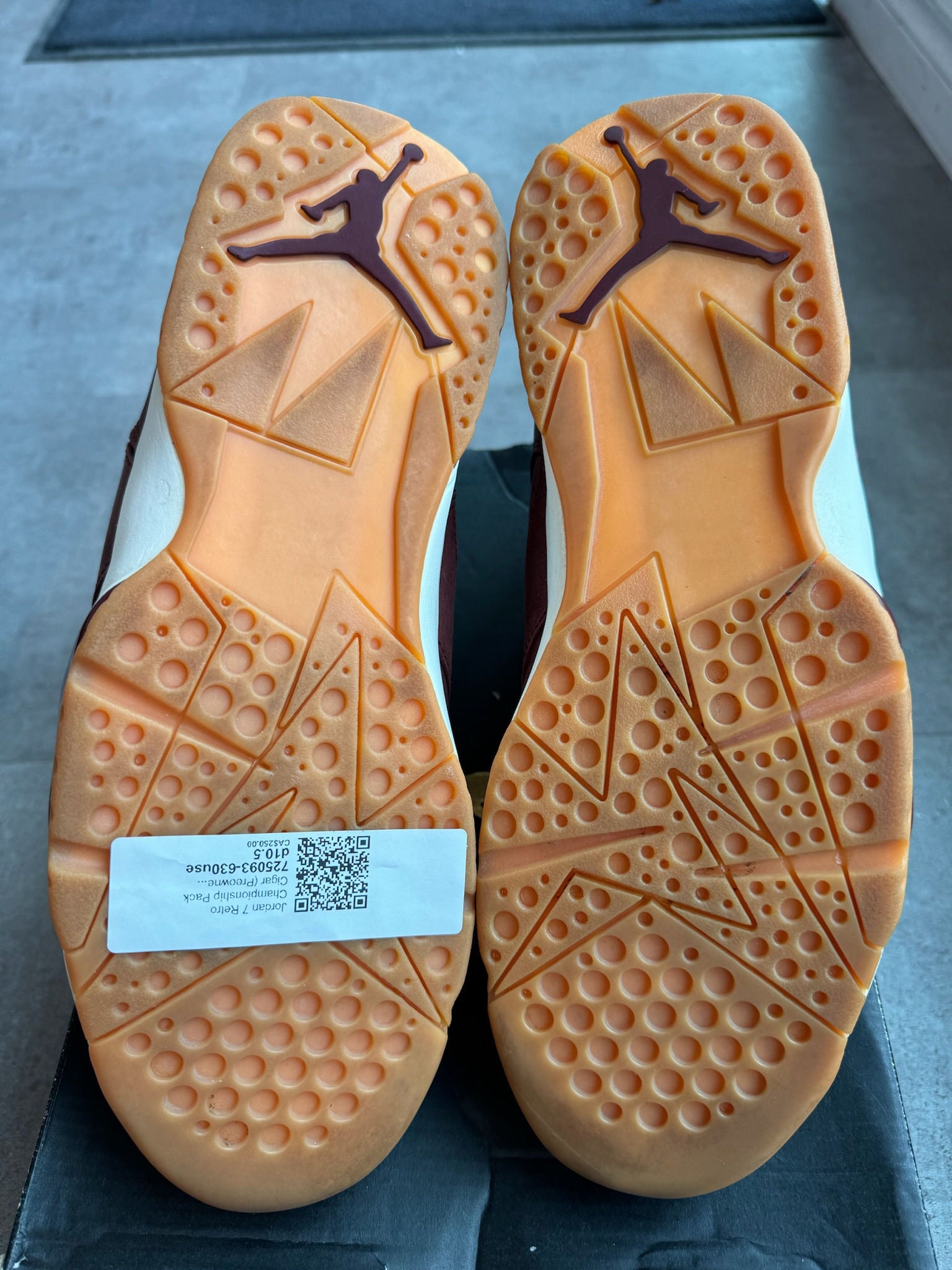 Jordan 7 Retro Championship Pack Cigar (Preowned Size 10.5) - Pre-Owned