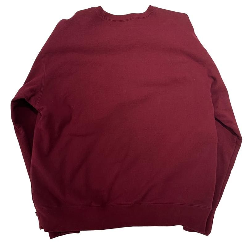 Supreme Box Logo Crewneck (FW22) Cardinal - Lightly Pre-Owned Size XL