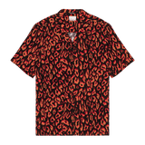 Ksubi Fire Resort Shirt Black/Orange