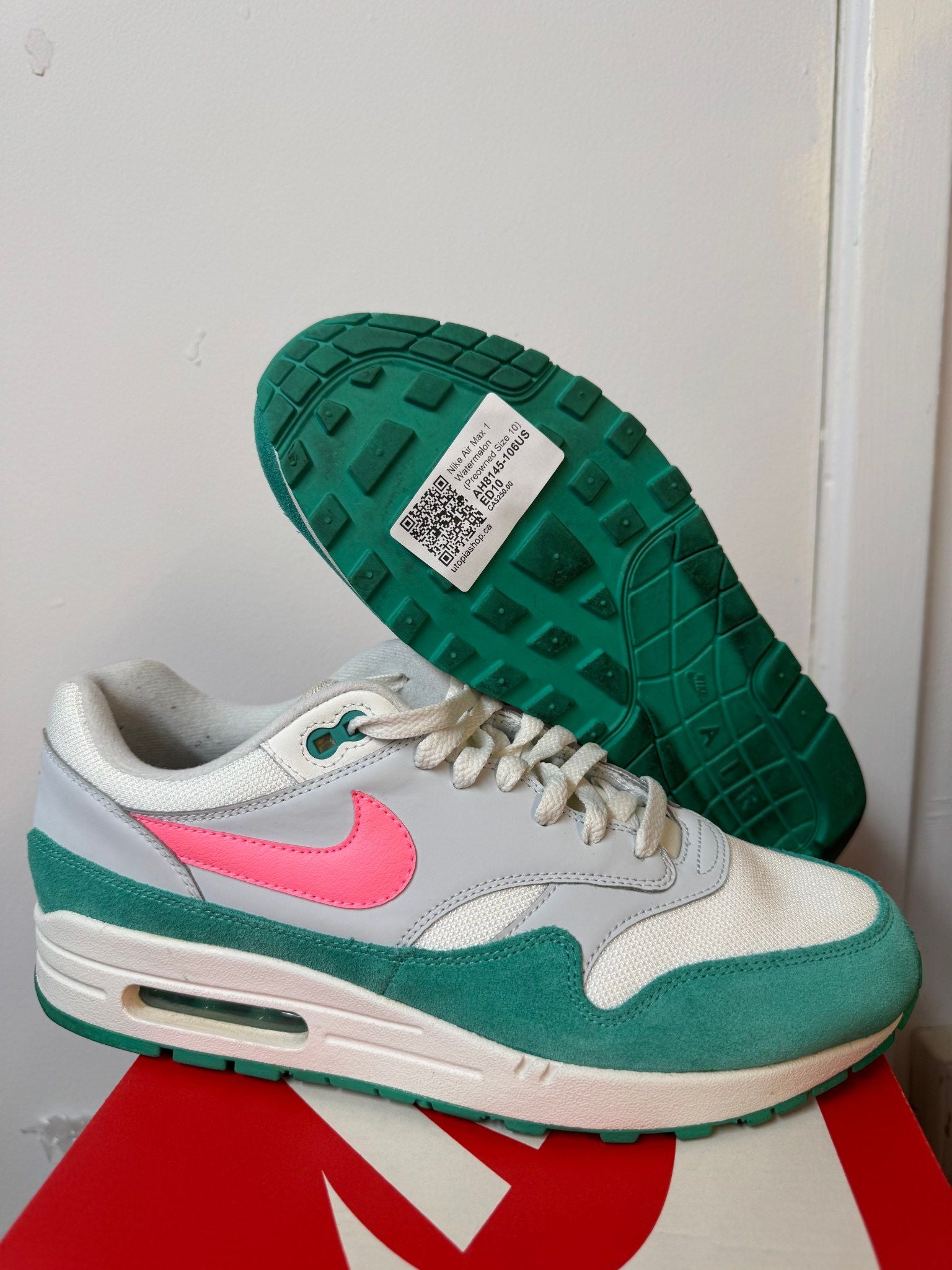 Nike Air Max 1 Watermelon - Pre-Owned