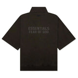 Fear of God Essentials 3/4 Half-Zip Sweater Off Black (Preowned Size M) - Pre-Owned