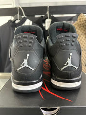 Jordan 4 Retro Black Canvas - Pre-Owned Size 10
