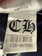 Chrome Hearts Logo Hoodie Navy - Pre-Owned Size XXL