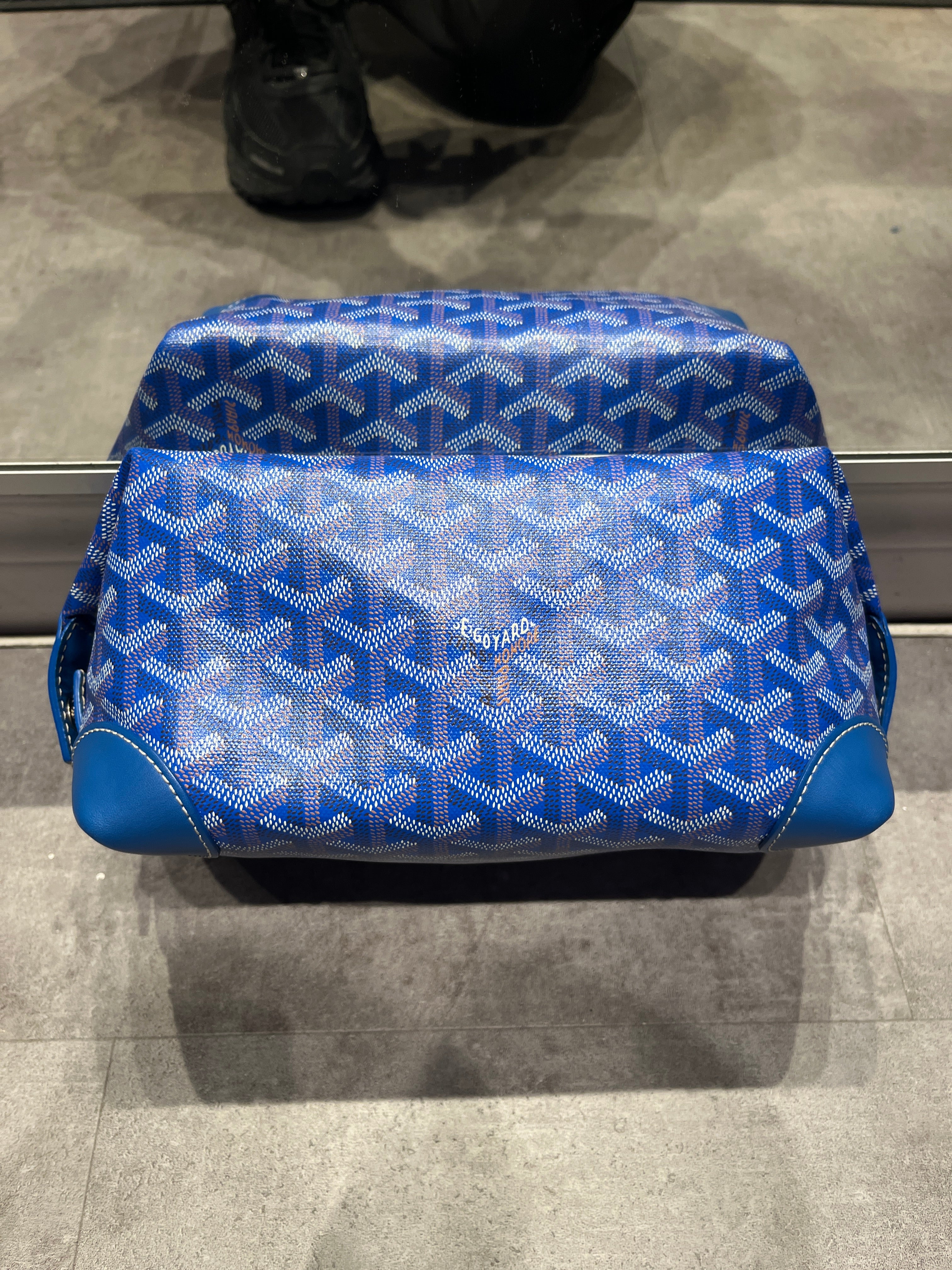 Goyard Boeing 25 Toilet Bag Sky Blue