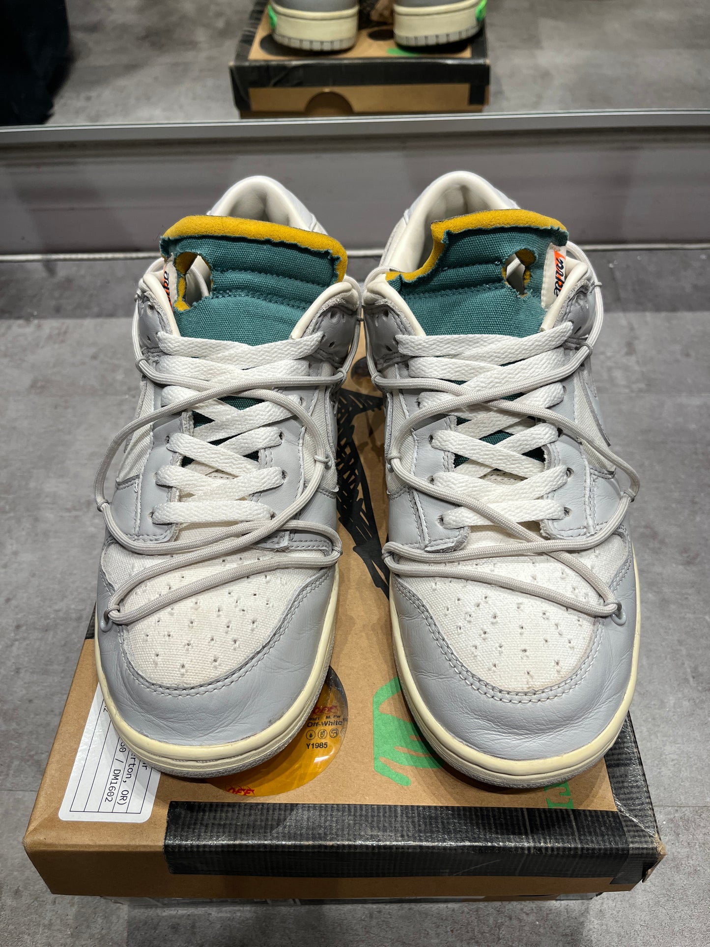 Nike Dunk Low Off-White Lot 42 (Preowned)