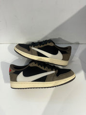 Air Jordan 1 Retro Low OG SP Travis Scott Mocha - Lightly Pre-Owned Size 9 (No Box)