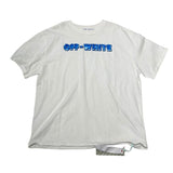 OFF-WHITE Metal Arrows T-Shirt White/Blue - Lightly Pre-Owned Size XL