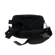 Dior Safari Messenger Bag Oblique Black - Lightly Pre-Owned