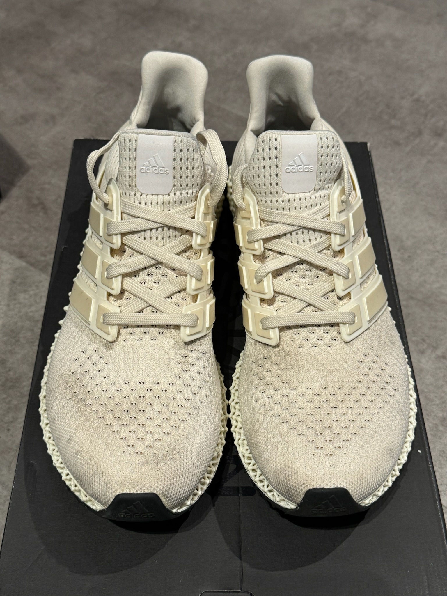 adidas Ultra 4D Core White - Pre-Owned Size 10