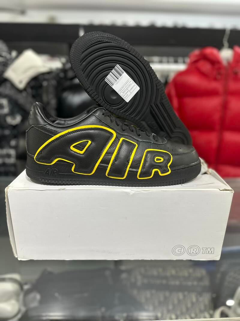 Cactus Plant Flea Market x Nike By You x Air Force 1 Low Black/Sunshine Yellow - Pre-Owned Size 12