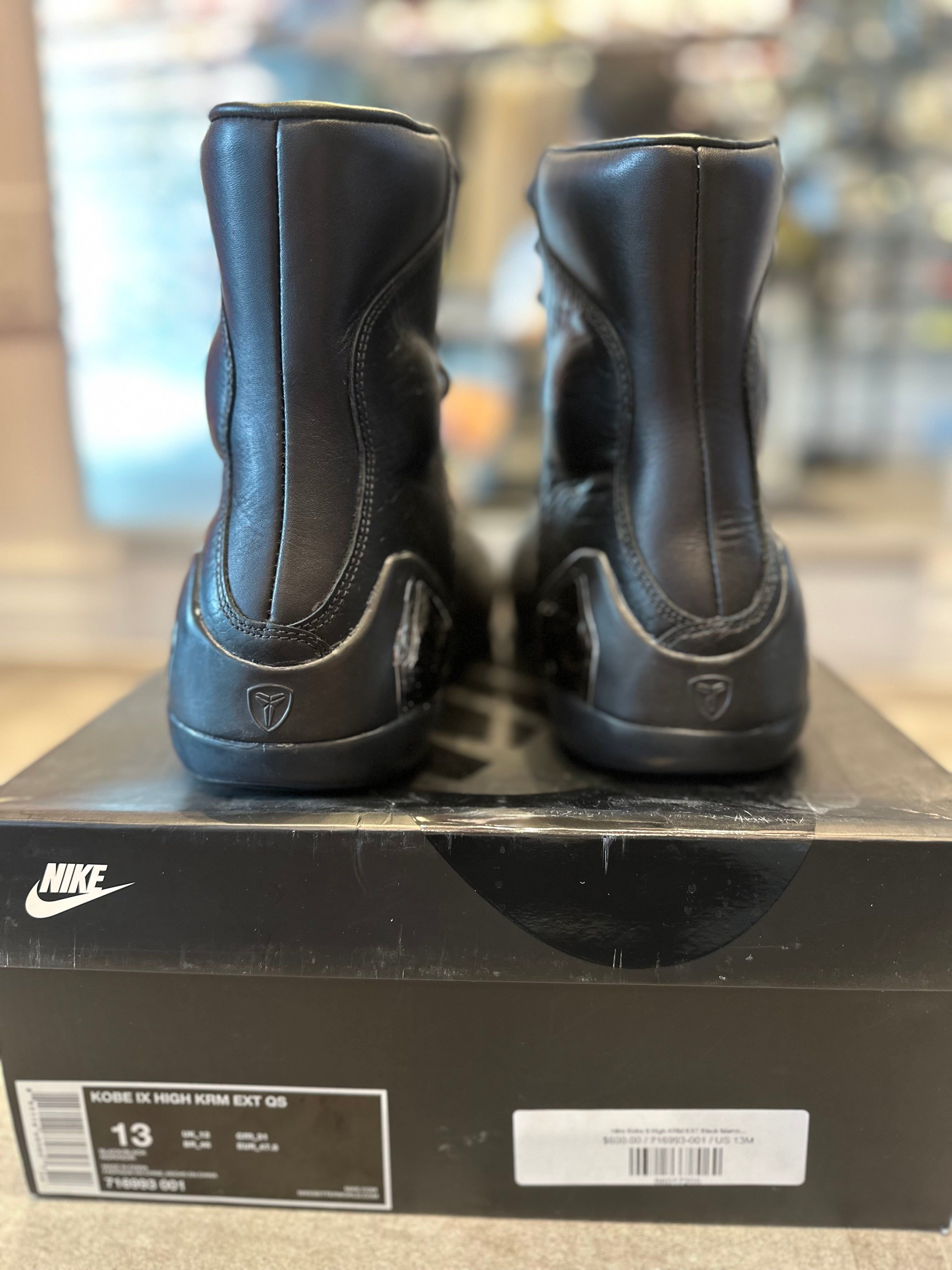 Nike Kobe 9 High KRM EXT Black Mamba - Pre-Owned Size 13