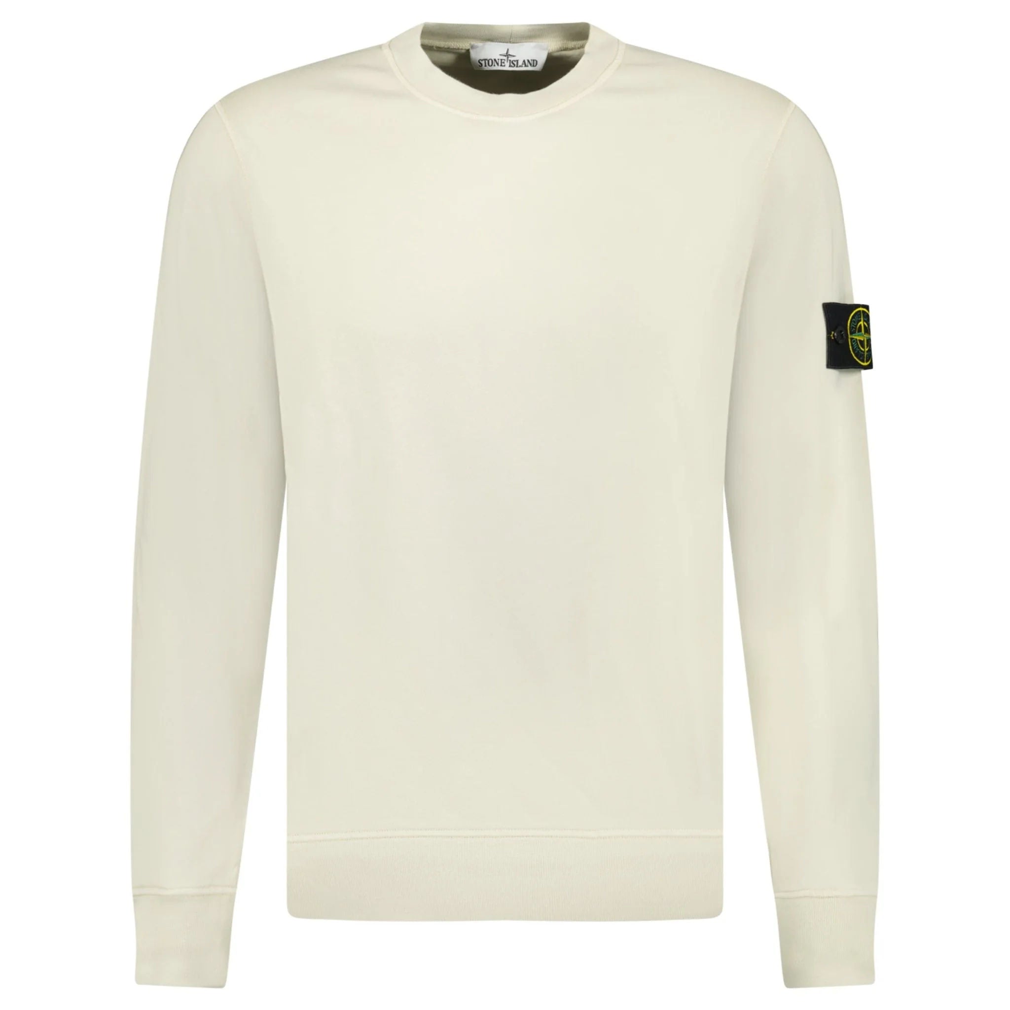Stone Island Soft Cotton Sweater Beige