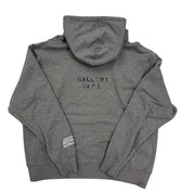 Gallery Dept Centre Logo Hoodie Grey - Lightly Pre-Owned Size XXL