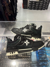 Louis Vuitton LV Skate Sneaker Black White - Pre-Owned Size 11 (No original box)