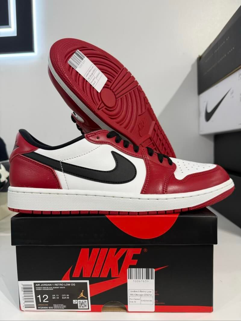 Jordan 1 Retro Low OG Chicago (2025) - Pre-Owned Size 12