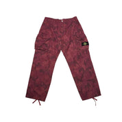 Supreme Stone Island Reactive Ice Camo Ripstop Cargo Pant Red - Pre-Owned Size 36