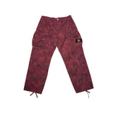Supreme Stone Island Reactive Ice Camo Ripstop Cargo Pant Red - Pre-Owned Size 36