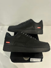Nike Air Force 1 Low Supreme Black - Pre-Owned Size 12.5