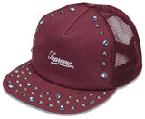 Supreme b.b. Simon Studded Canvas 5-Panel Burgundy