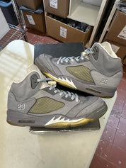 Jordan 5 Retro Wolf Grey - Pre-Owned Size 13