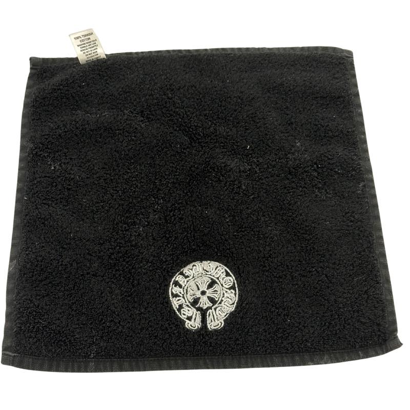 Chrome Hearts Turkish Cotton Hand Towel Black - Pre-Owned