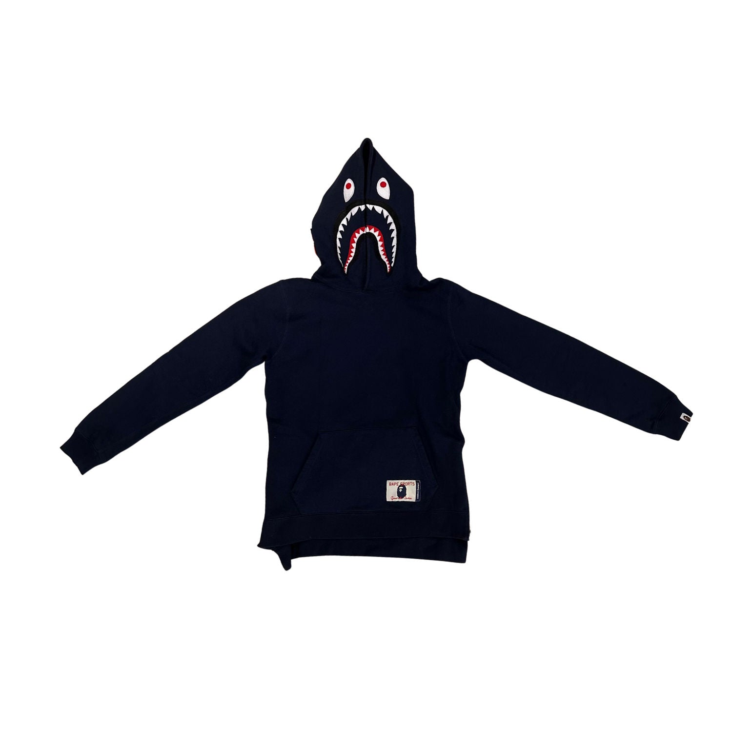 Bape Sports  General Choice Shark Hoodie Navy - Pre-Owned Size S