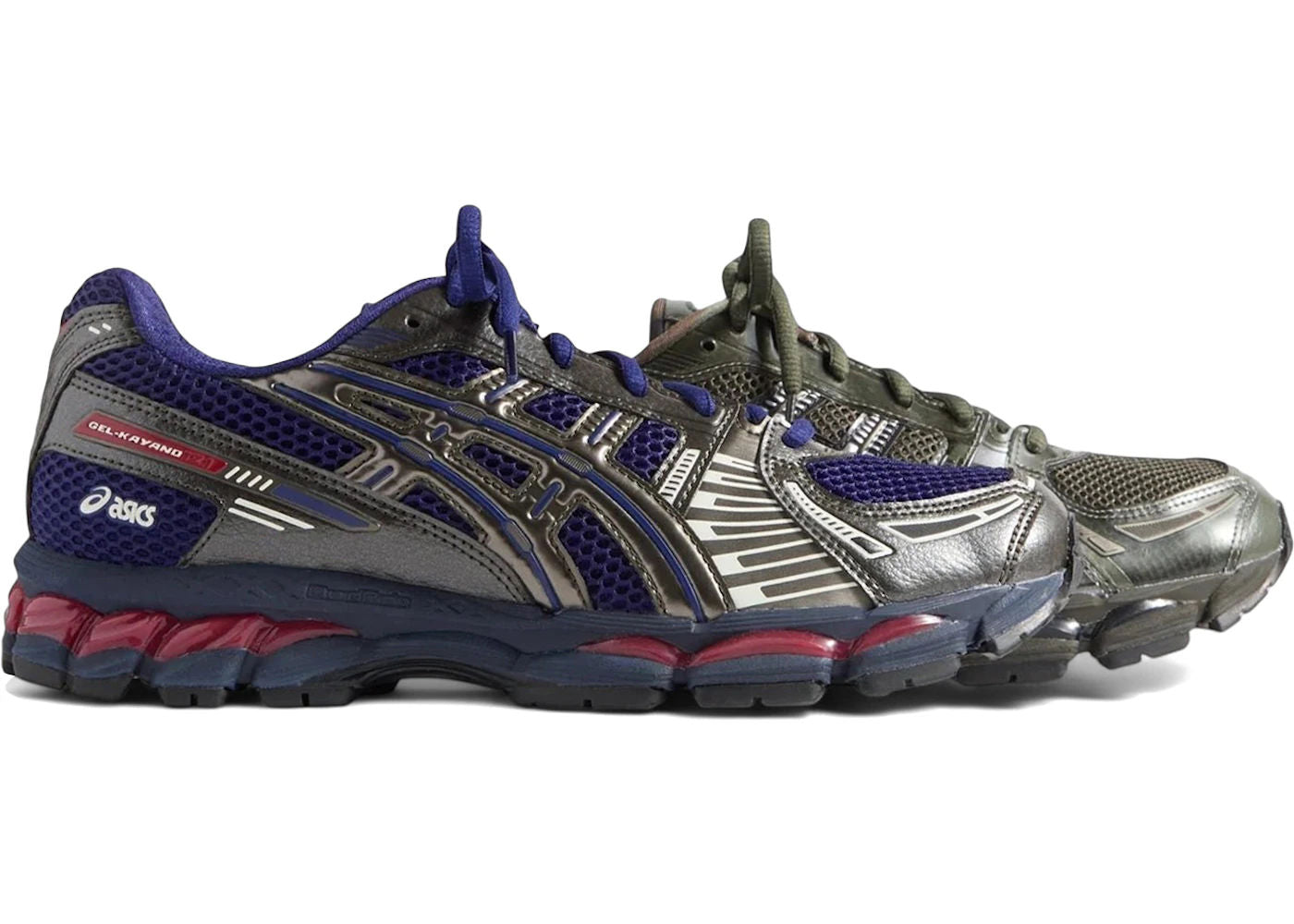 ASICS Gel-Kayano 12.1 Kith Marvel vs. Capcom Captain America vs. Guile Opened Box (Comic Included)