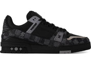 Louis Vuitton LV Trainer Black Damier Denim - Pre-Owned Size 11 (No original box)