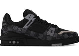 Louis Vuitton LV Trainer Black Damier Denim - Pre-Owned Size 11 (No original box)