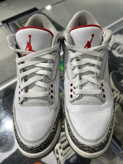 Jordan 3 Retro Free Throw Line White Cement - Pre-Owned Size 8.5 (No original box)