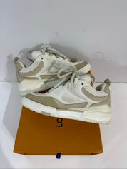 Louis Vuitton LV Skate Sneaker Beige White - Pre-Owned Size 9