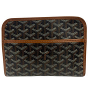 Goyard Jouvence Toiletry Bag PM Black/Tan - Lightly Pre-Owned
