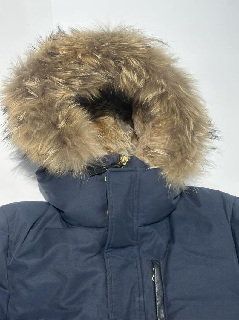 Mackage Dixon 2-in-1 Nordic Tech Down Bomber With Natural Fur (Preowned) - Pre-Owned