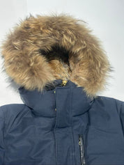 Mackage Dixon 2-in-1 Nordic Tech Down Bomber With Natural Fur (Preowned) - Pre-Owned