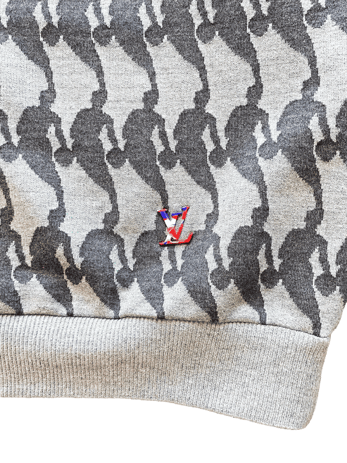 Louis Vuitton x NBA Repeat Logo Sweater Grey