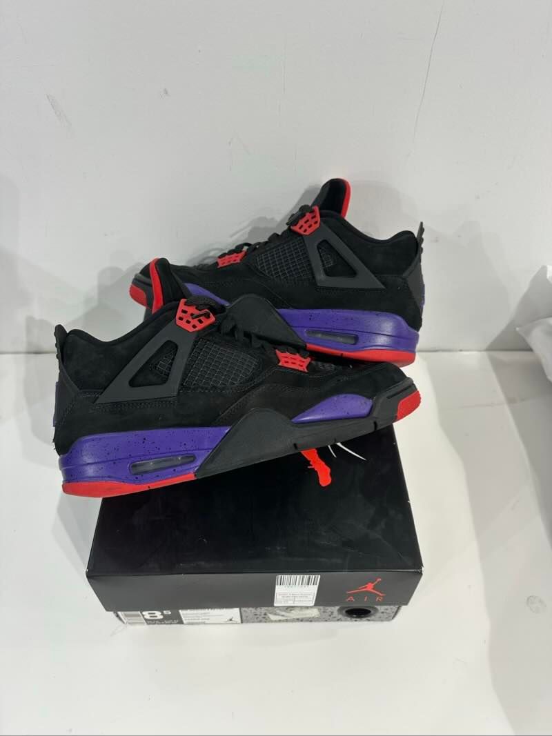 Jordan 4 Retro Raptors Drake OVO (2019) - Pre-Owned Size 8.5