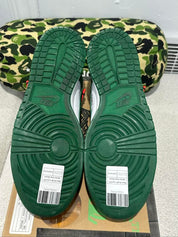 Nike Dunk Low Off-White Pine Green - Pre-Owned Size 13 (Replacement Box)