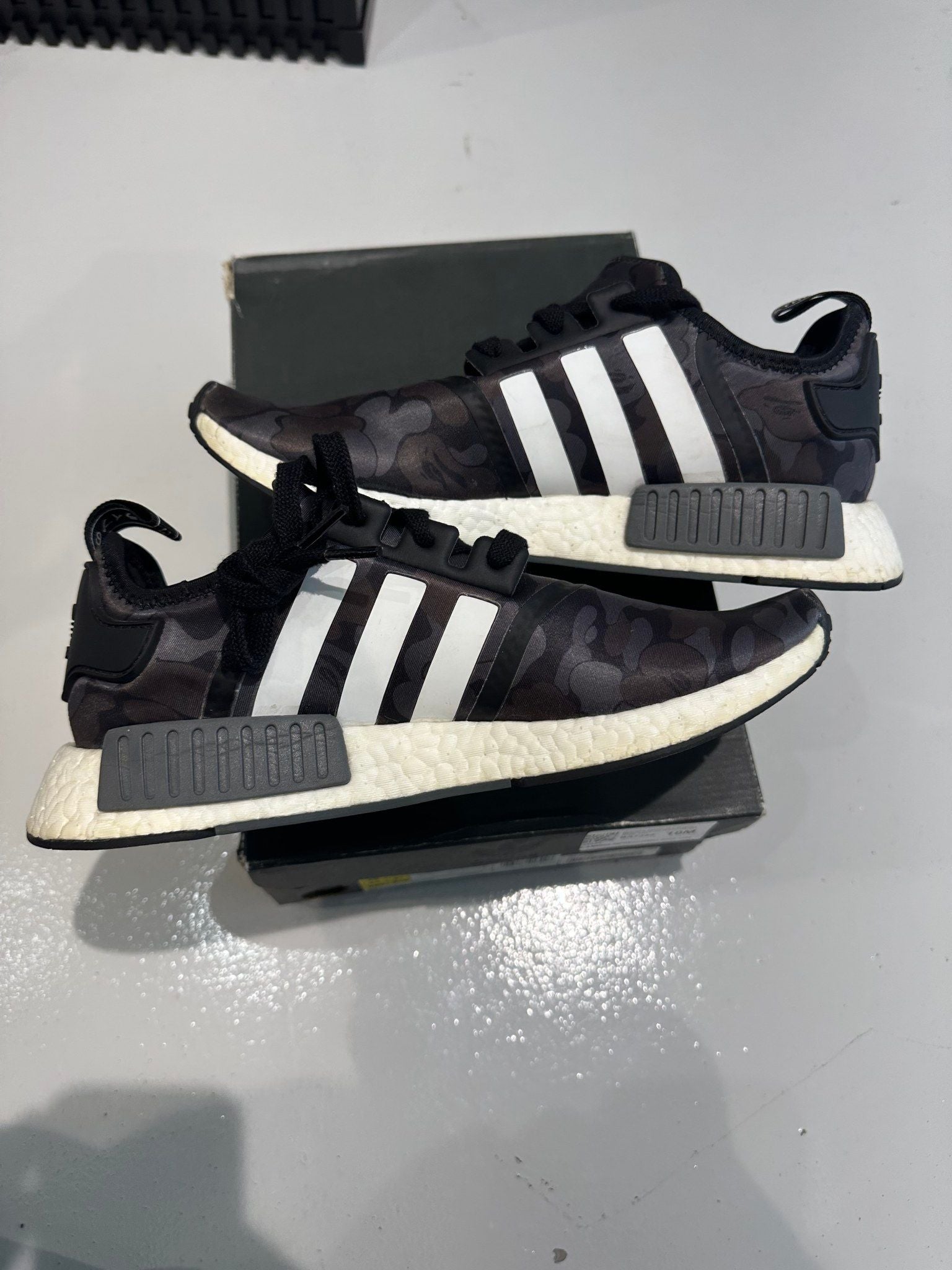 Adidas NMD R1 Bape Black Camo - Pre-Owned Size 10