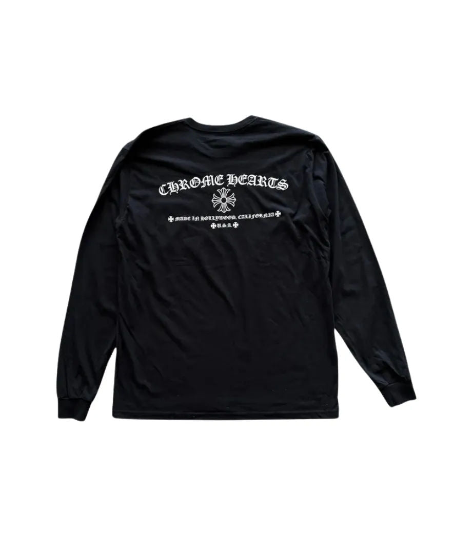 Chrome Hearts Made In Hollywood L/S T-Shirt Black