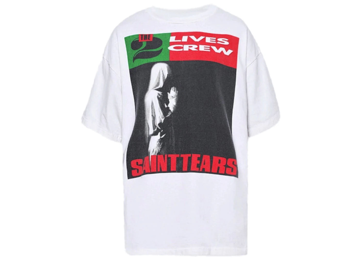 Saint Michael x Denim Tears Lives Crew T-shirt White