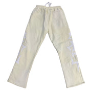 Awoken Dreams V2 Flared Sweatpants Cream
